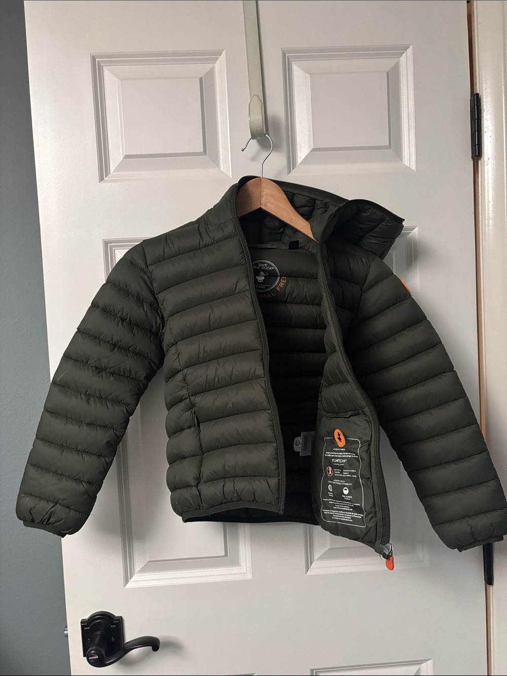 SAVE THE DUCK Kids Olive Puffer Jacket